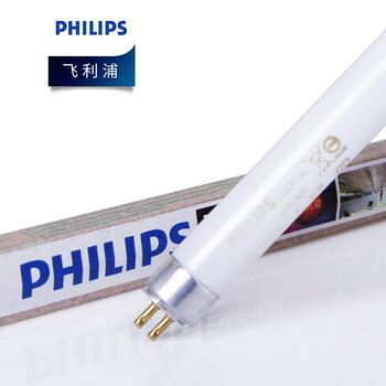 飞利浦（PHILIPS）照明企业客户 T5 日光荧光灯灯管 三基色格栅灯管 28W 1.2米 中性光 4000K 整箱40支 