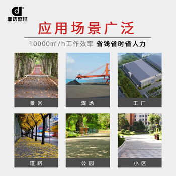 鼎洁盛世 DJ1800驾驶式全封闭扫地车公路环卫物业工厂电瓶式扫路吸尘车工业超长续航扫地机