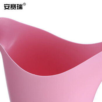 安赛瑞 浇水壶 长嘴浇水壶1.8升多肉种菜浇花洒水壶 盆栽种花水壶 1.8L 粉色 530937