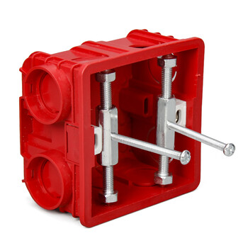 天旭86型暗盒修复器螺母损坏修补通用支撑杆固定神器插座底盒修理工具银色10只装