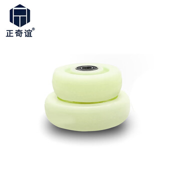 正奇谊 白尼龙轮子 脚轮平板手推车轮 重型加工工业尼龙轮   6寸单轮