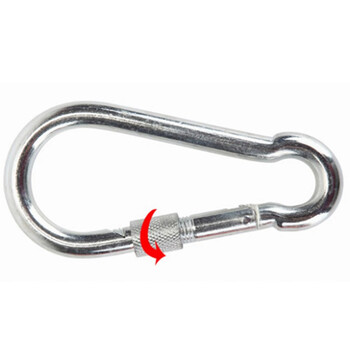 筑采 安全钩逃生安全绳链接扣安全扣8厘米（5个1组