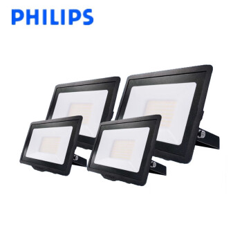 飞利浦（PHILIPS）明欣LED投光灯BVP150 100W LED90/CW 6500K白光