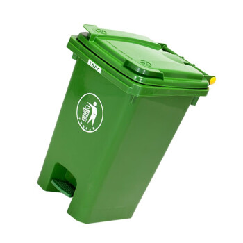 苏识 YJ-A082 60升加厚脚踏桶加厚塑料分类垃圾桶(计价单位：个)蓝色