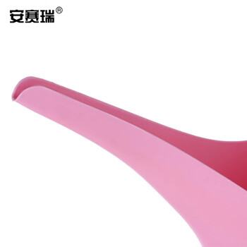 安赛瑞 浇水壶 长嘴浇水壶1.8升多肉种菜浇花洒水壶 盆栽种花水壶 1.8L 粉色 530937