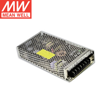 明纬（MEANWELL）RS-150-12 单组输出工控机床适配器电源 明纬开关电源12V