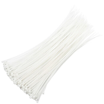 保拉(Paola) 白色尼龙扎带2.5×200mm捆/绑/理/束线带 2.5×200mm 白色扎带 5853