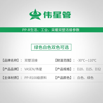 伟星 PPR 管材 管件32 配件 PPR水管配件水暖管件活接 【白色双塑活接DN32  1个】