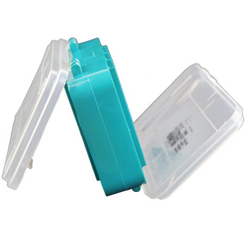 老A LAOA 多功能塑料PP电子元件盒收纳盒双开零件盒储存盒LA911213  160X92X44