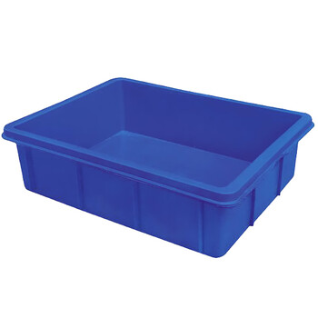 飞尔 塑料周转箱 塑料方盘 长方形中转箱 仓库物料胶箱【15 400x295x110mm】