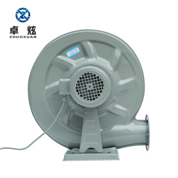 卓炫 工业鼓风机 铁壳低噪音离心式炉灶中压鼓风机 CZ-TD900W380v铁壳风机
