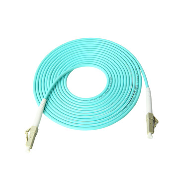 凌科朔(LINKSHIRE) 电信级万兆多模单芯OM4光纤跳线LC-LC 万兆 OM4 LC-LC 10米默认绿色可选紫色