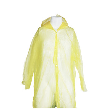 巨成 雨衣 连体 一次性雨衣  临时防护衣 一件价 黄紫红蓝 4个颜色 随机发货 均码（170-190）