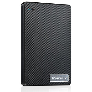 纽曼（Newsmy）640GB 移动硬盘机械 清风塑胶系列 USB3.0 2.5英寸 风雅黑 稳定耐用 照片视频备份 大U盘
