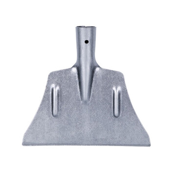 者也 加厚道路清雪铲手推式除雪工具锰钢淬火冰铲杂物铲粮食铲 多功能推雪铲 锰钢梯形冰铲铲头