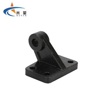 米星(MSTAR)SC气缸附件配件固定底座单耳环CA双耳环CB斜耳CR 斜耳 CR-40