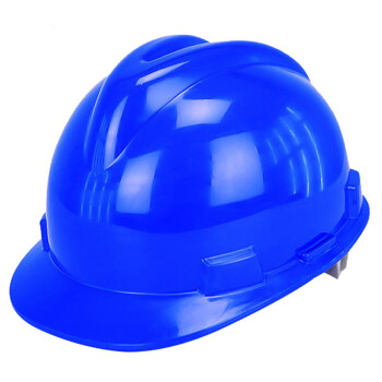 者也（ZYE）V型ABS安全帽 工地施工领导电工国标加厚防砸抗冲击头盔透气可印字 红色 