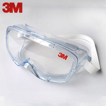 3m SG211AF 防护眼罩防护眼镜护目镜定做防风沙防尘防化学飞溅防刮擦防冲击防雾橡胶头带 1付