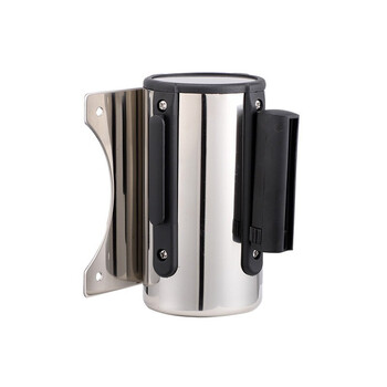 百舸 3米壁挂式一米线 隔离带伸缩带 酒店护栏警戒隔离线 不锈钢款 【可定制】