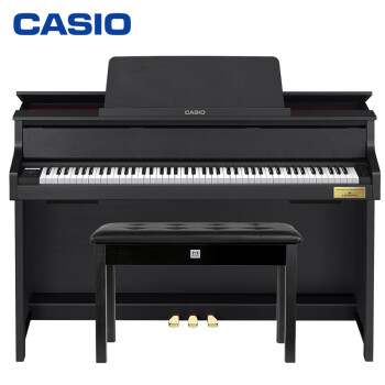卡西欧 （CASIO）贝希斯坦合作款电钢琴GP-300BK钢琴专业家用成人电子钢琴88键套装专业高端款+全套礼包
