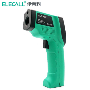 伊莱科(ELECALL)红外线测温仪 高精度测温枪彩屏数显手持式温度计 绿色 EIRT800（-50-800℃） 7 