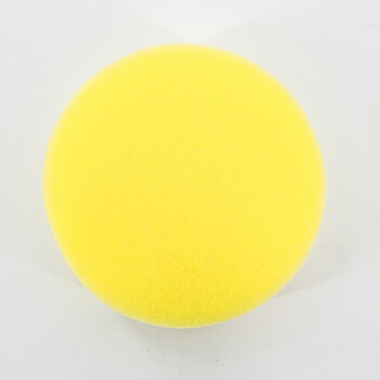 海斯迪克 HK-809 圆形打蜡海绵 高密度洗车海绵（12个）