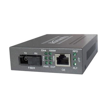 红脉(Humanity)HM-T1000B20SA 光电收发器 千兆 1光1电 单模单纤20KM 单台价