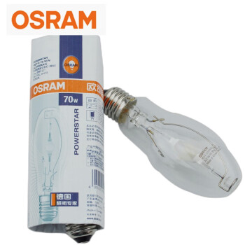 欧司朗(OSRAM) 透明美标石英金卤灯泡型 HQI-E 400W/N/SI/ CLEAR E40 O-D 优惠装6只