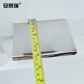 安赛瑞 304不锈钢厕纸巾架 卫生间手纸盒 酒店浴室手机置物架 亮光  26902