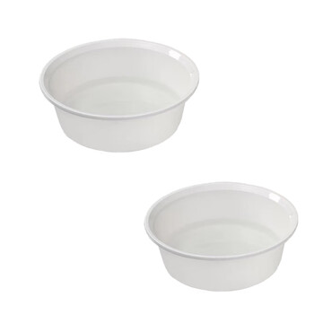 亿丽佳 清净系列塑料盆洗脸盆46cm（大号） 10件/组