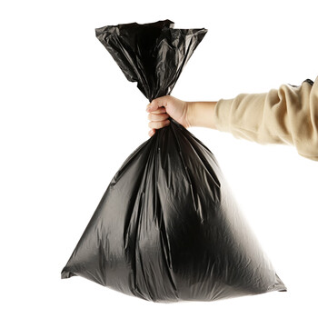 昂来瑞特 垃圾袋 平口式 90*100cm 黑色 30只装 WHLJD-0020