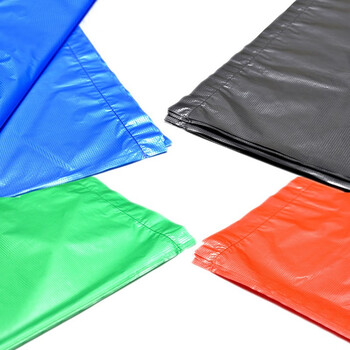 益美得 FH-2030 大号垃圾分类圾垃袋彩色加厚塑料袋 灰色其它垃圾60*80cm100只