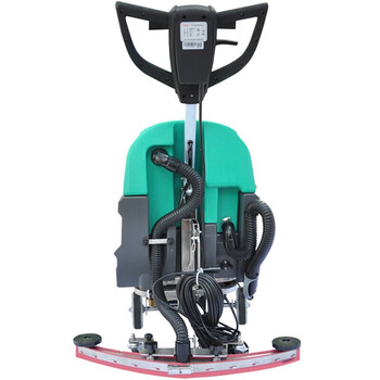 超宝 CHAOBAO电线式洗地吸干机园林地面清洁污水洗干 转盘式刷地吸干机 HY45C