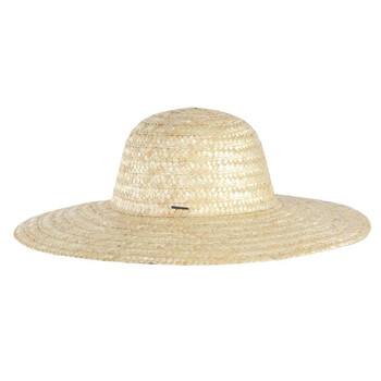 者也（ZYE）手工麦秆草帽户外防晒遮阳帽夏季大檐农用草编太阳帽39-40CM 100顶 可定制