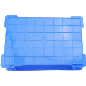 海客艺佳 加厚塑料周转箱零件盒元件盒物料盒 蓝白可选8#245*170*75