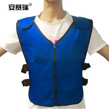 安赛瑞 冰袋降温马甲 高温防暑降温背心 冰袋制冷服 厨师环卫降温马甲背心 人偶服装表演降温马甲 20981