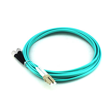 凌科朔(LINKSHIRE) 电信级万兆多模双芯OM3光纤跳线LC-ST 万兆 OM3 LC-ST 3米