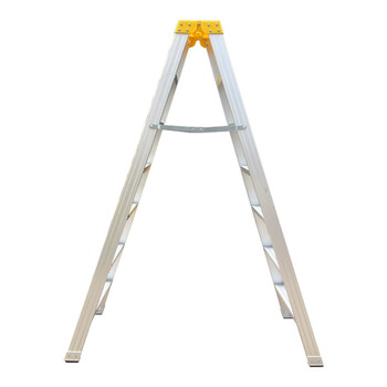 兴航发 铝合金双侧梯子3.6M 工具梯子带工具盒收纳梯人字梯子 多规格加厚料铝梯子工程梯室内梯室外梯