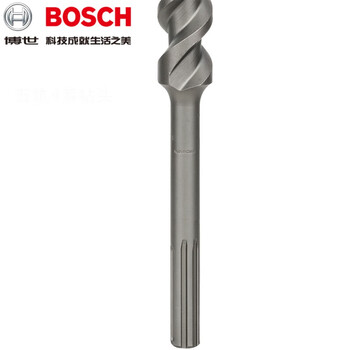 博世（BOSCH）五坑4系钻头 电锤钻头圆柄五坑4系混凝土钻头 20*400/520（1支装）
