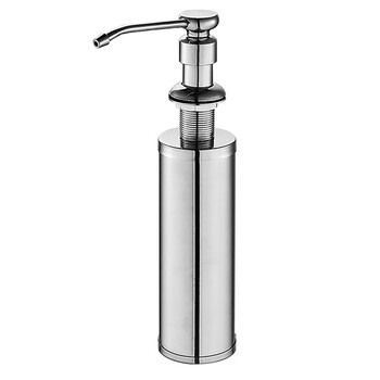 益美得 LSL33284 按压皂液器340ml洗洁精瓶子 304不锈钢按压头+塑料瓶身