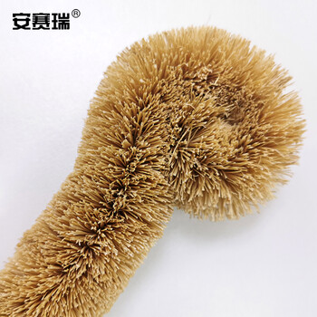 安赛瑞 椰棕丝洗杯刷 厨房用刷玻璃杯清洁刷 木柄洗锅刷 清洁用品27357