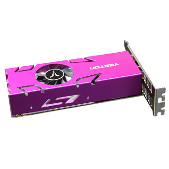 盈通 （yeston）RX550 4G 4HDMI 4屏显卡 GA 半高 支持HDMI直连 支持转接VGA及DVI-D输出 专业多屏显卡