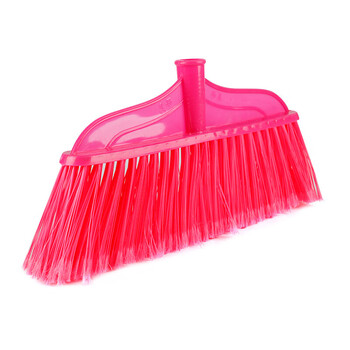 庄太太【五把起售】【小美好替换头】工厂学校木杆塑料硬毛扫把单个环卫扫水户外扫帚头
