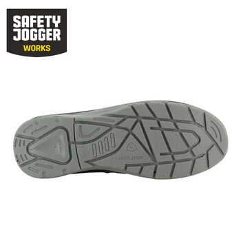 鞍琸宜 SAFETY JOGGER FLOW S1P SANDAL TLS 防砸防穿刺旋钮扣安全鞋灰色 35码