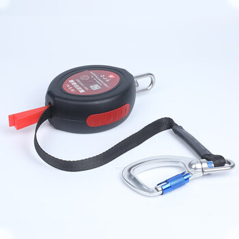 安 Z-J-3 防坠器3米织带式速差自控器自锁器塑料外壳铝合金挂钩国标款定做 1个