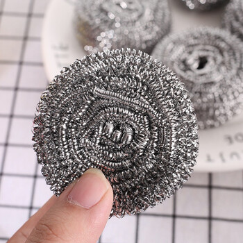 兰诗(LAUTEE)FH-1036 钢丝球厨房清洁不锈钢清洁球清洁不生锈钢丝刷 18g10个装