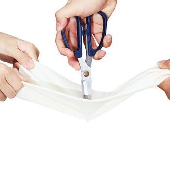 海斯迪克 HK-781 丁腈手套 新料洗衣耐磨防水乳胶手套 38cm白色光里M