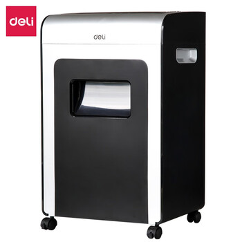 得力（deli）9917碎纸机多功能商务办公碎纸机空气净化31L大容量4级保密