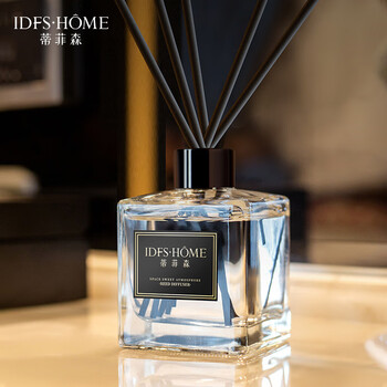 蒂菲森 香薰 无火藤条香薰 酒店厕所卫生间精油香氛香熏 150ML 除异味空气清新剂 蓝风铃 710837