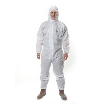3M 4535透气防护服 防尘喷漆连体 M（一套）